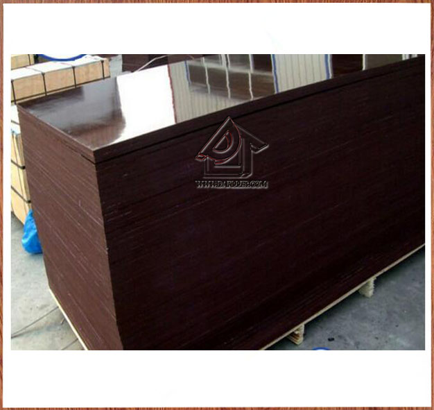 Shining film faced plywood