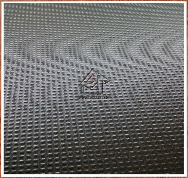 Anti-slip net shape film faced plywood