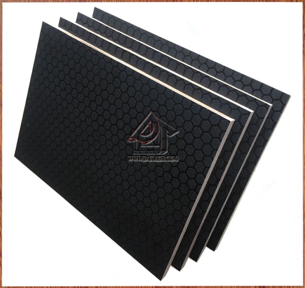 Anti-slip hexagonal  film faced plywood